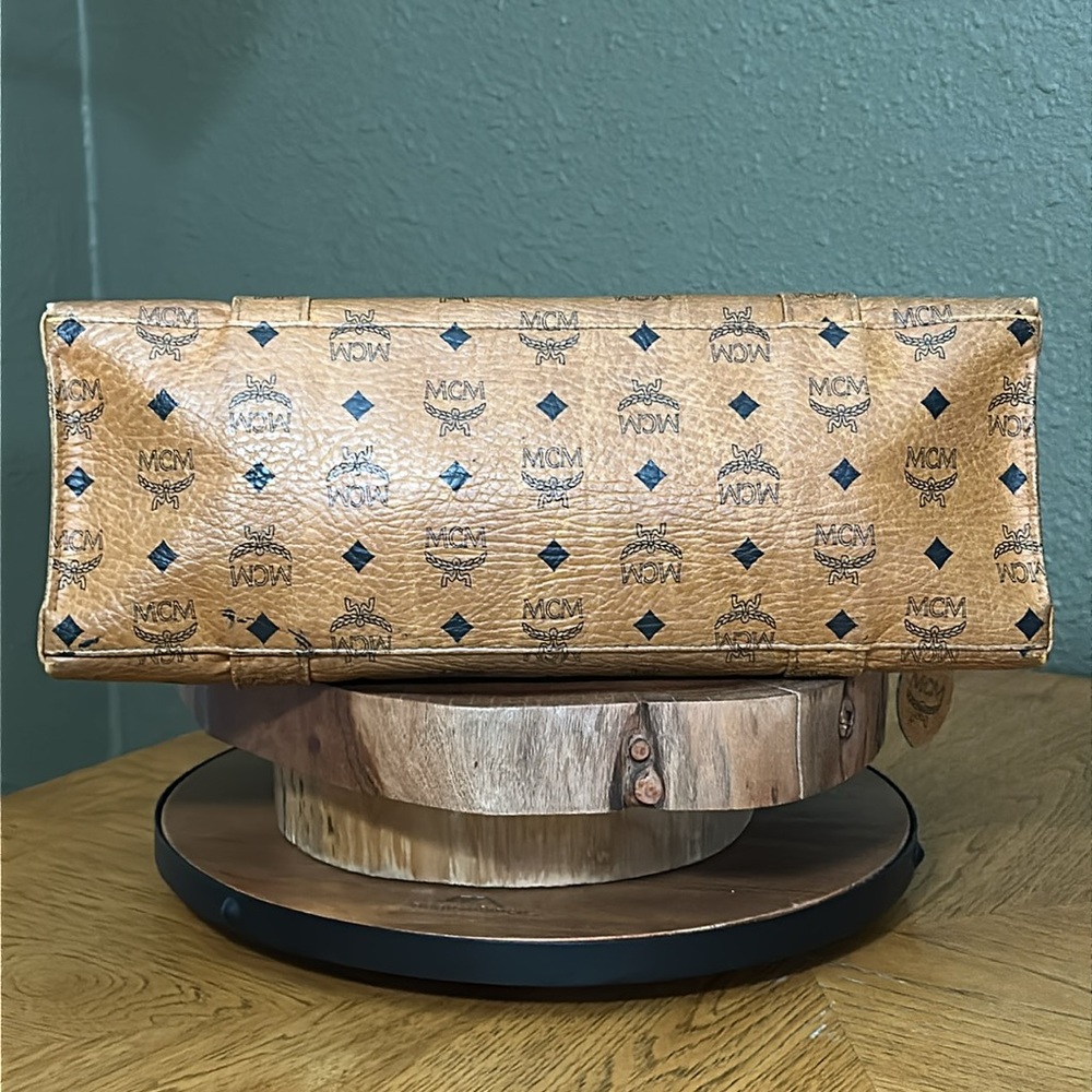 MCM Visetos Shopper Tote - Picture 8 of 17